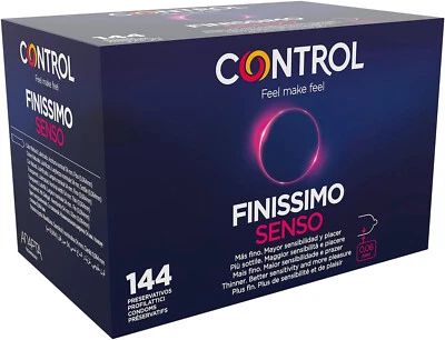 BOX SIGILLATO 144 PRESERVATIVI CONTROL FINISSIMO SENSO ULTRA SOTTILI IN LATTICE - Immagine 1 di 4