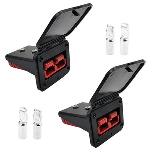 2PCS Plug Mounting Panel with Dust Cover, Panel Base with Dust Cover3969 - Afbeelding 1 van 6