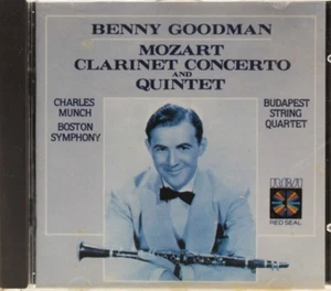 cd benny goodman mozart clarinet concert quintet rca red seal - Picture 1 of 4