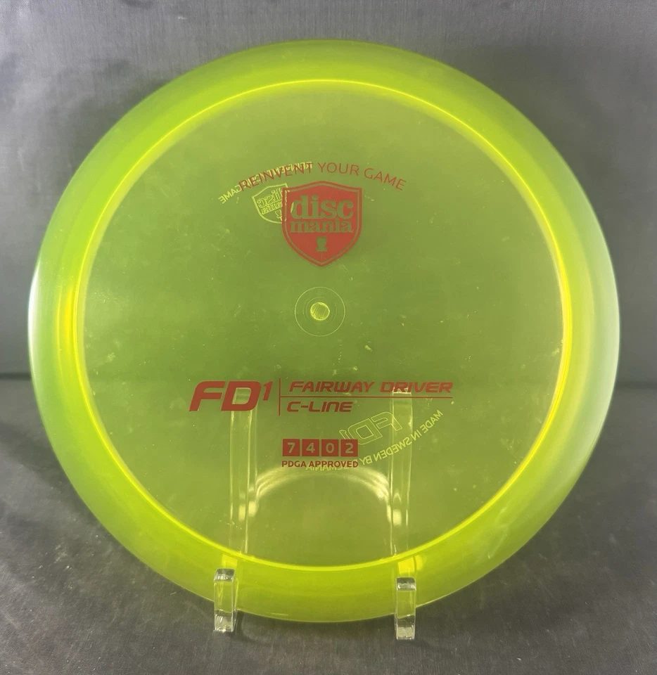 New Discmania C-Line FD1 175g Fairway Driver 7/4/0/2 Disc Golf - Image 1 of 4