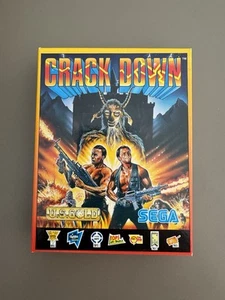 Jeu Crack Down Amstrad CPC 6128 664 Disk Sega - Afbeelding 1 van 10