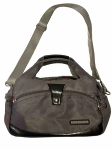 Fashion Purse With Crossbody Strap Gray Waterproof - Picture 1 of 11