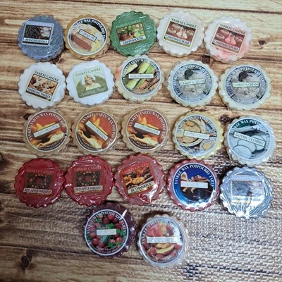 Yankee Candle Wax Popurri Tartas Derretir Lote de 28 Aromas NUEVO STOCK ANTIGUO RARO Foto 1 de 4
