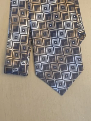 Corbata Hombre Croft & Barrow Diseño Cuadrados Geométricos (Fulard o Patrón Limpio) Foto 1 de 3