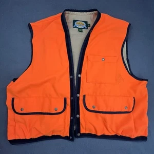 Cabelas Blaze Orange Hunting Vest - Picture 1 of 15