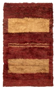 Traditional Hand Knotted Area Rug 3'11" x 6'7" Wool Carpet - Picture 1 of 9