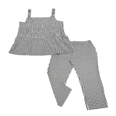 Conjunto de top estampado sin mangas Kate and Mallory para mujer con pantalones 2X talla grande Foto 1 de 4