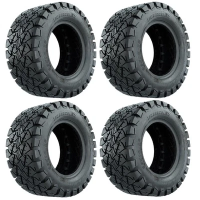Set of 4 GTW Timberwolf 22" All Terrain Golf Cart Tires | 22x10-12 | 4-Ply - Image 1 of 4