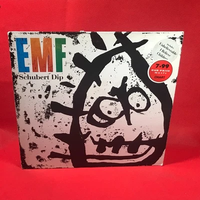 EMF Schubert Dip 1991 UK vinyl LP + INNER debut album  I Believe Unbelievable - Image 1 of 4