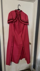 Frozen Princess Anna Cosplay Cape Adult Size XL - Picture 1 of 6