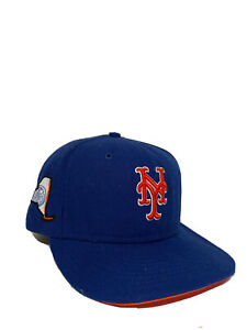 Rare Vintage New Era New York Mets New York City Flag Snapback Hat