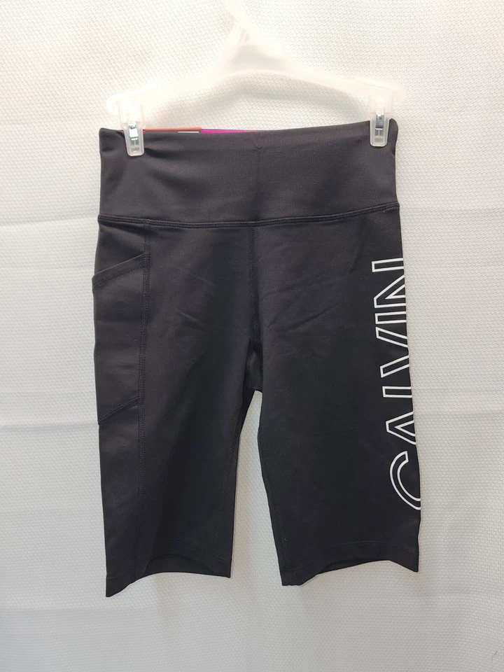 Calvin Klein женщин велосипед короткие черный белый выбрать размер  - Изображение 1 из 1