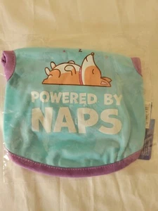 Camiseta perro x-pequeña bebé azul alimentada por siestas ¡BNIP! - Imagen 1 de 5