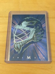 NHL 2001-02 BAP Between the Pipes Mask Card "Los Angeles Kings Felix Potvin"
