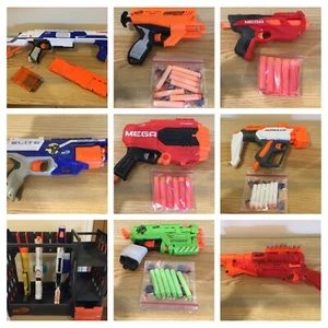 Nerf & X-Shot Toy Blasters, Tactical Vest, Blaster Rack, Bag, Choose & Select - Picture 1 of 39