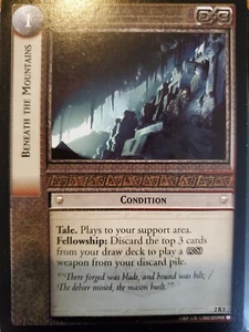 Lord of the Rings LOTR TCG CCG Mines of Moria 2nd TIER Singles Select Your Card - Picture 1 of 74
