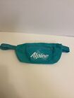 Vintage Fanny Pack Bum Bag Turquoise "ALPINE" Nylon Adjustable Strap
