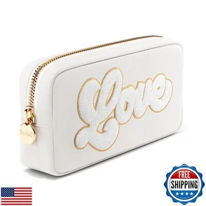 LOVE Valentine Makeup Bag Travel Cosmetics Pouch and Toiletry Bag, Nylon Zipp - Picture 1 of 5