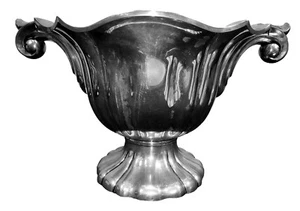 GRAND CENTRE DE TABLE. ARGENT POINÇONNÉ. HESSENBERG ET CIE FRANCFORT. VERS 1900 - Picture 1 of 1