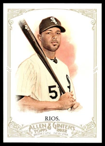 2012 Topps Allen & Ginter Alex Rios #65 Chicago White Sox 42B - Picture 1 of 2