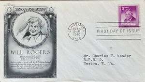 Aristocrat 975 Comedian Humorist Will Rogers Claremore, Oklahoma - Picture 1 of 1