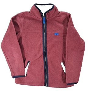 Carters Jacket Boys Sz 7 Fleece Sweat Jacket Hoodie Hooded Full Zip Collared - Picture 1 of 7