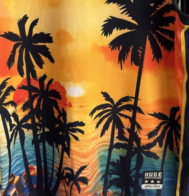 Camiseta Tropical Sunset Sin Mangas Forrada Talla L Por Gran Intercambio de Moda Foto 1 de 4