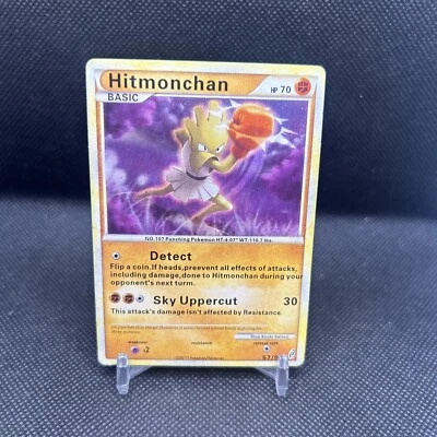 Hitmonchan Call of Legends 57/95 Rare Pokémon TCG Card 2011 - Image 1 of 2