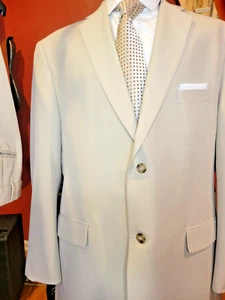 48 R Haggar hellbraun strukturierter Anzug 2-teilig - Bild 1 von 24