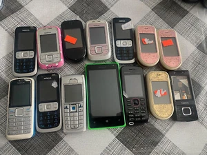 14 UNITS NOKIA CLASSIC RETRO MOBILE PHONES JOBLOT UNTESTED FAULTY PHONES - Photo 1 sur 1