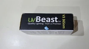 uvBeast V3 365nm Schwarzlicht UV Taschenlampe - High Definition Ultraviolett - Bild 1 von 3