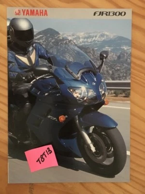Yamaha FJR1300 FJR 1300 Publicidad Moto Folleto Catálogo - Imagen 1 de 4
