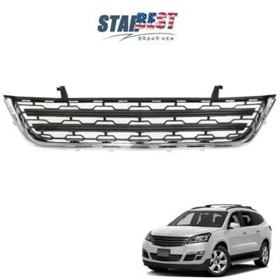 Front Bumper Lower Grille With Chrome 20983791 For Chevrolet Traverse 2013-2017 - Изображение 1 из 4