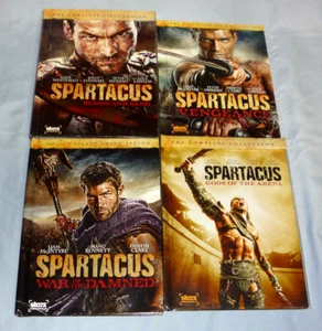 "SPARTACUS" Complete Series Seasons 1-3 + Gods of the Arena DVD & BLU-RAY! - Picture 1 of 5
