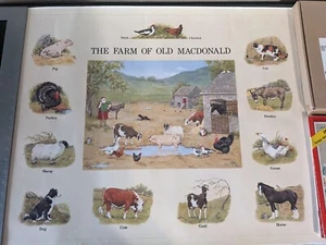 Vintage - THE FARM OF OLD MACDONALD PRINT by Melanie Cargill - Picture 1 of 8