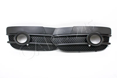 Parachoques delantero genuino AUDI Q3 2012-14 rejillas exteriores antiniebla + molduras juego de pares Foto 1 de 2