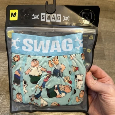 Calzoncillos boxer Family Guy Swag talla mediana nuevos en bolsa Foto 1 de 4