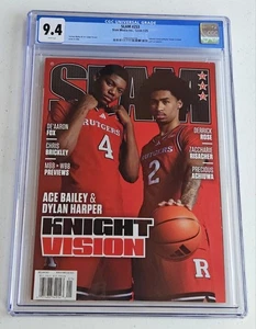 CGC 9.4 - Rivista SLAM #253 🏀DYLAN HARPER🏀ACE BAILEY🏀Jazz Spurs - Foto 1 di 3