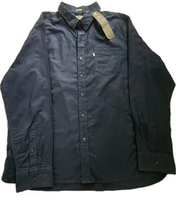 Levi's Shirt Men's XXL 2XL Button Down THERMADAPT Workwear Blue White Label NEW - Picture 1 of 11