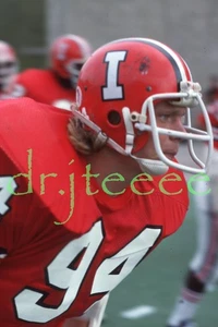 1976 George Doehla INDIANA HOOSIERS - 35mm Football Slide - Picture 1 of 1