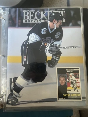 Beckett Hockey Magazine Issue #19 May 1992 Wayne Gretzky Cover NM - Image 1 of 2