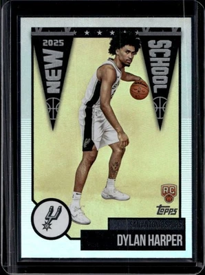 2025-26 Topps Dylan Harper New School RC Rookie #NS-2 Spurs - Image 1 of 2