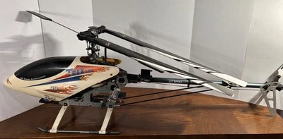 RC Helicopter with remote-Align Trex 600 3D High Pro-Assembled but never flown - Image 1 of 4