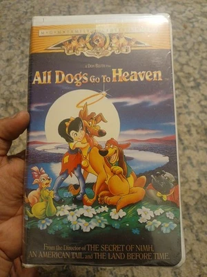 All Dogs Go to Heaven VHS Movie Clamshell Case New Sealed - Image 1 of 4