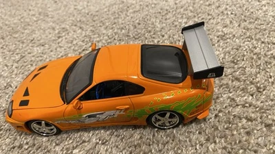 Racing Champions Fast and Furious Brian's Toyota Supra масштаб 1:24 без коробки - Изображение 1 из 4