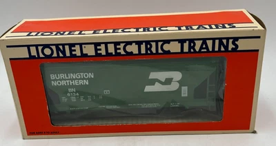Lionel O Gauge Burlington Northern Two-Bay ACF Hopper Car #6-6134 New in Box - Image 1 of 4