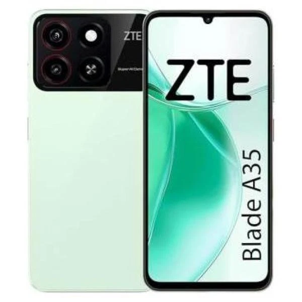 ZTE Blade A35 64GB Memoria 4GB Ram Display 6.75" 5.000mAh 8Mpx 4G Clover Green - Immagine 1 di 1