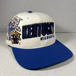 Vintage Kentucky Wildcats Sports Specialties Hat White Shadow Snapback Cap - Picture 1 of 20