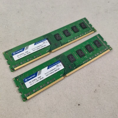 Timetec 8GB PC3L-12800 DDR3L-1600 NON-ECC Unbuffered Memory 75TT16NUL2R8-8G - Image 1 of 2