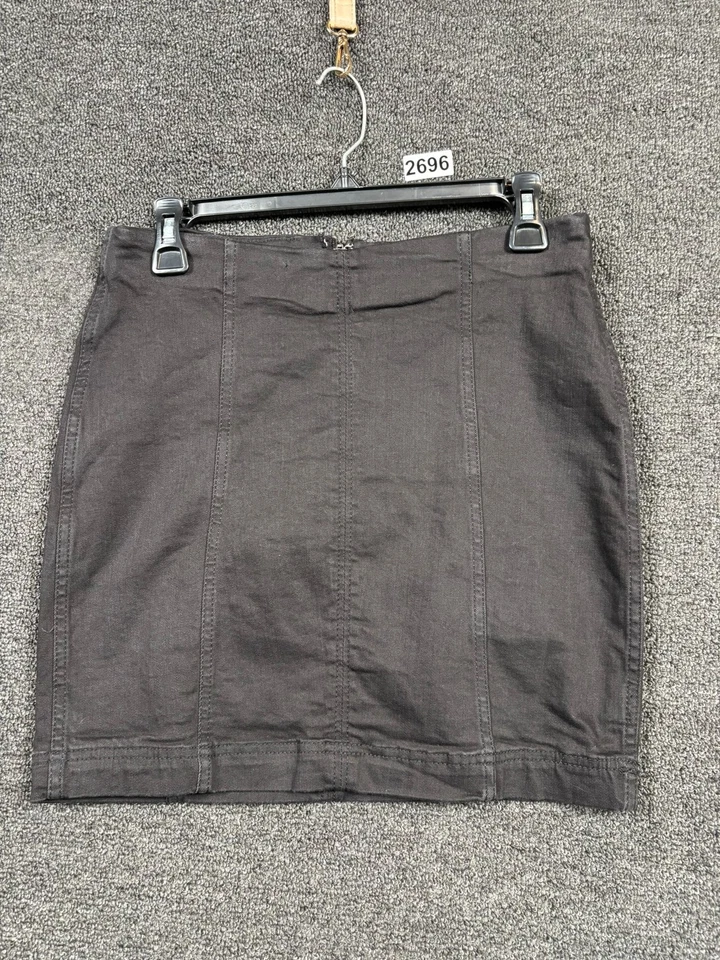 Falda Free People Mujer 10 Cintura Alta Lápiz Elástico Ropa de Trabajo Carrera Oficina Foto 1 de 4